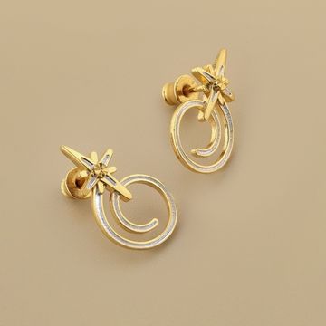 Серьги гвоздики Вифлиемская звезда