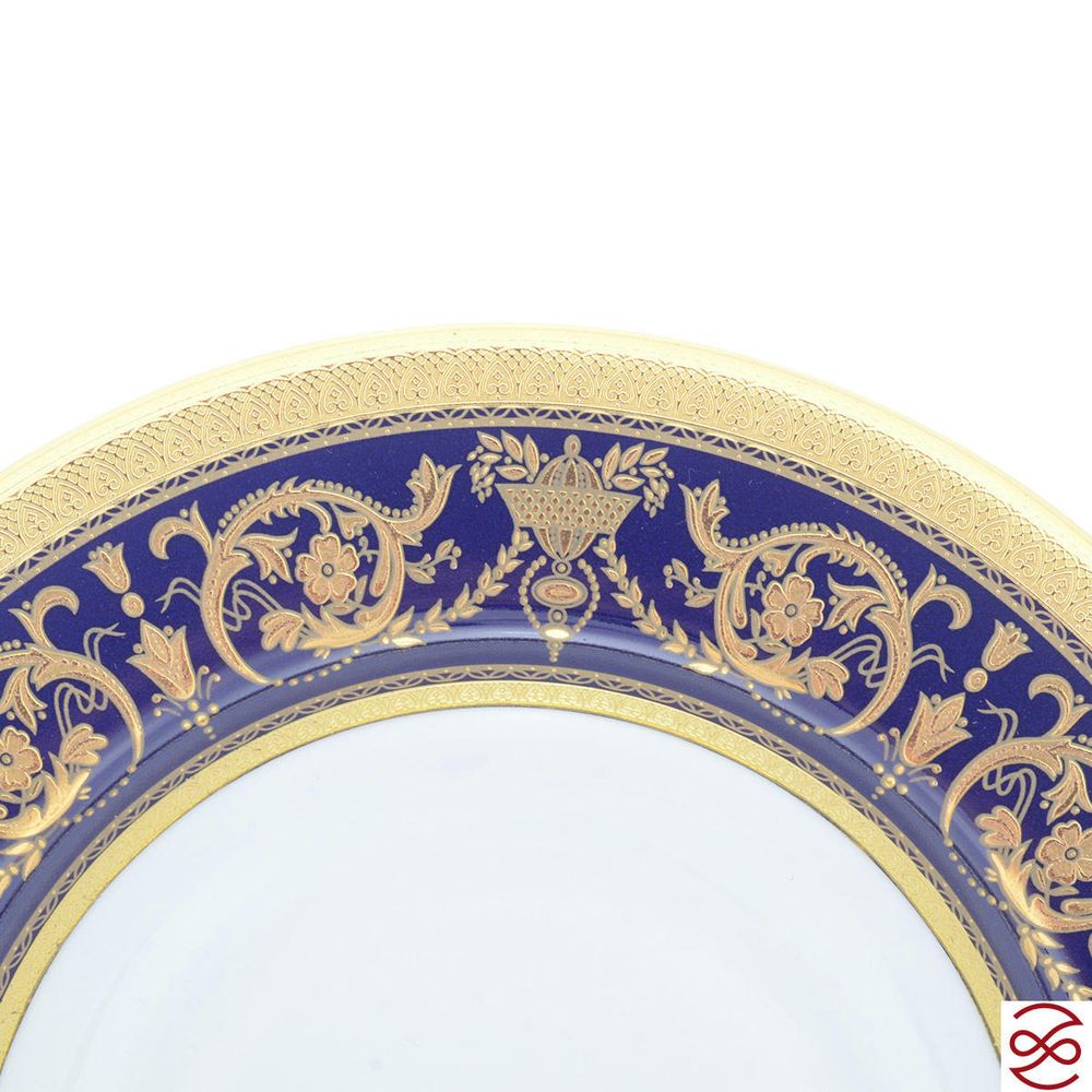 Набор глубоких тарелок Imperial Cobalt Gold 22 см (6 шт)