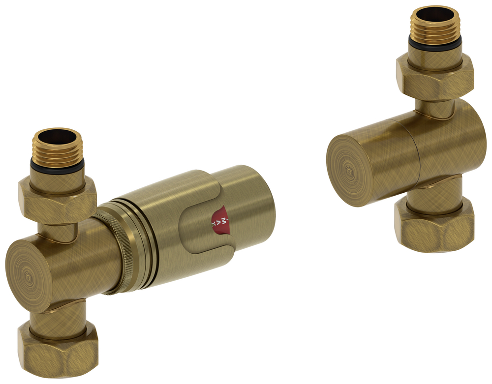 Терморегулятор автоматический Сунержа прямой (G 1/2" НР х G 3/4" НГ)
