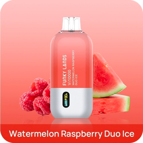 Одноразовая электронная сигарета Funky Lands - Арбуз Малина Двойной Лед (10000 затяжек)