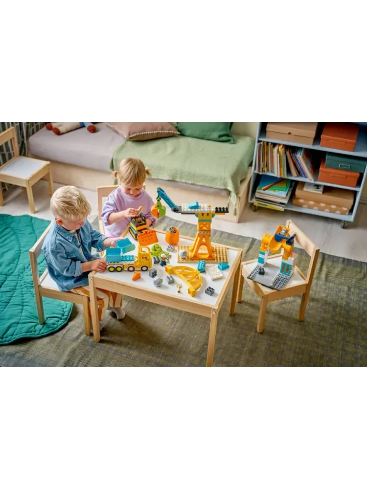 Конструктор DUPLO 10476 Строительная площадка и техника 3в1