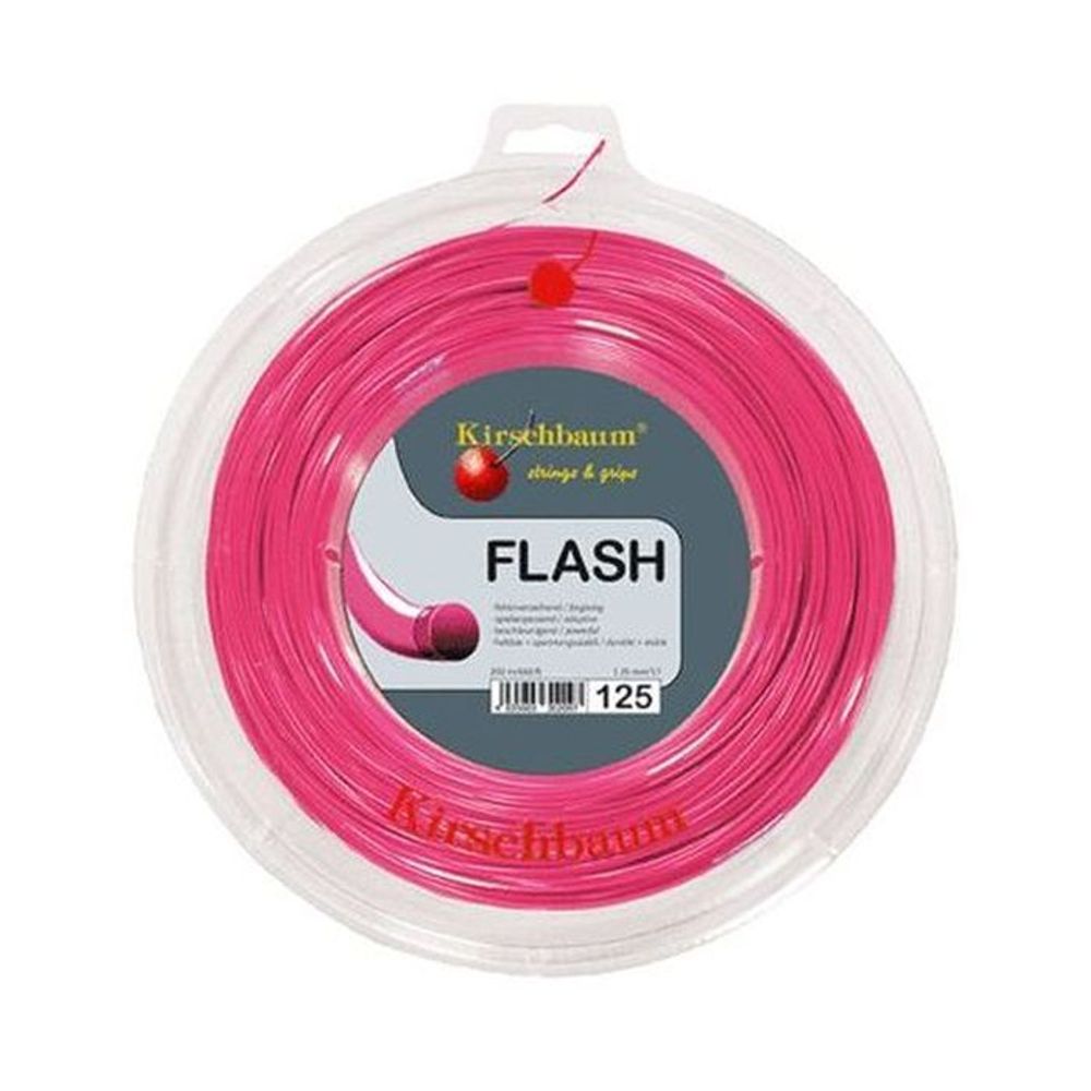 Струны теннисные Kirschbaum Flash (200 m) - pink