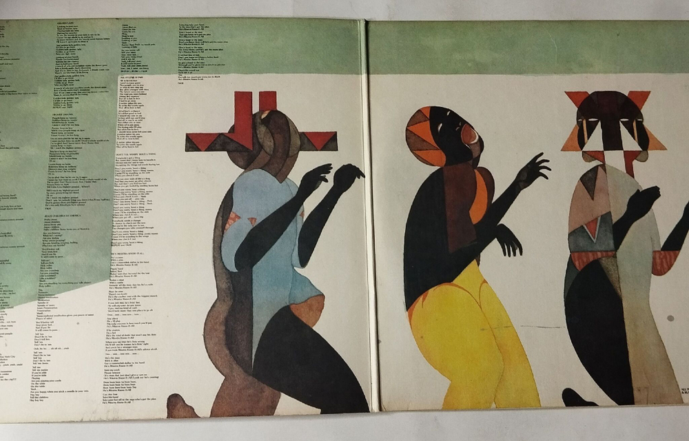 Винтажная виниловая пластинка LP Stevie Wonder Innervisions (USA 1976)