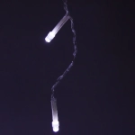 Гирлянда для улицы ЗАНАВЕС «Мерцание» ш2* в1,5 м 320 ламп LED, прозрач.пров,1 реж.,IP-54, Белый (возможность соединения)