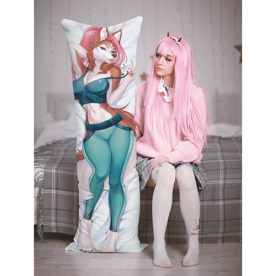 Дакимакура фурри Хаски девочка арт. 1281