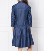 Платье My Twin - темно-синий(191MT2227)