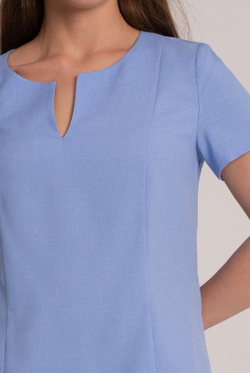 Платье женское 4640з, сизый #38Сиз054640з