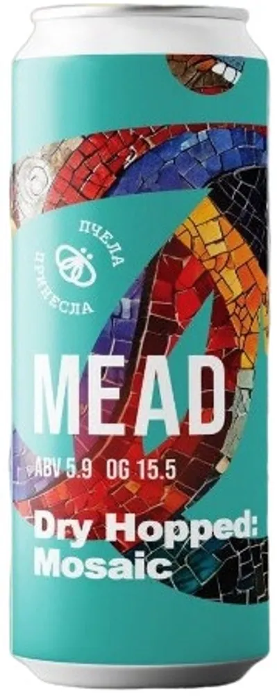 Медовуха Чибис Пчела принесла Мид Мозаик / Chibis Pchela Prinesla Mead Mosaic 0.5 - банка