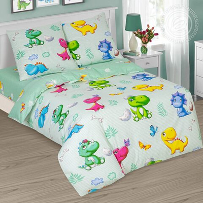 Детское постельное белье 1,5 спальное Гоша 112 АРТПОСТЕЛЬ