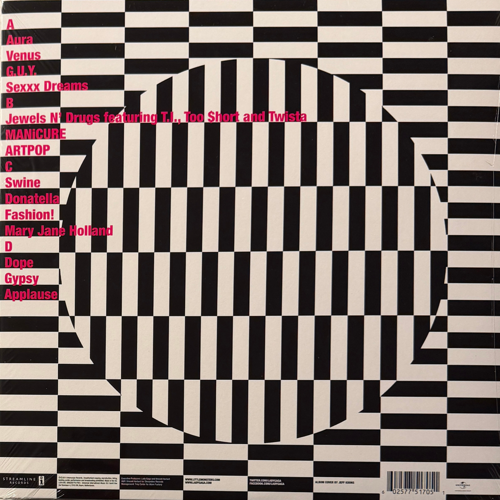 Lady Gaga – Artpop 2LP (Европа 2023г.)