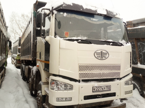 FAW J6 8x4 Самосвал СА3310Р66K24T4E5 (Дизельный, 11,1 л, 420 л.с., МТ)