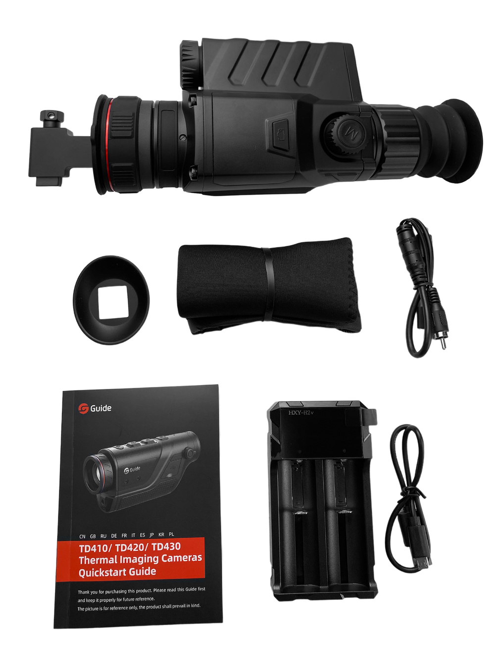 Тепловизионный прицел Guide TR430 384х288 35мм IP67 1400м