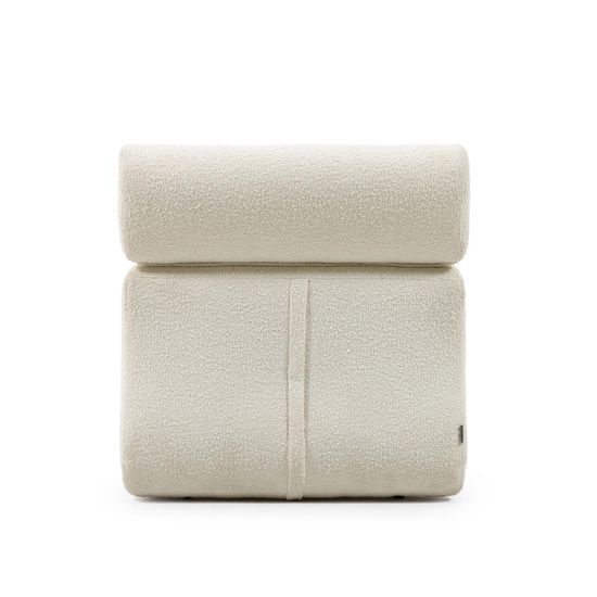 Кресло Club из белой ткани букле Испания Lа Forma