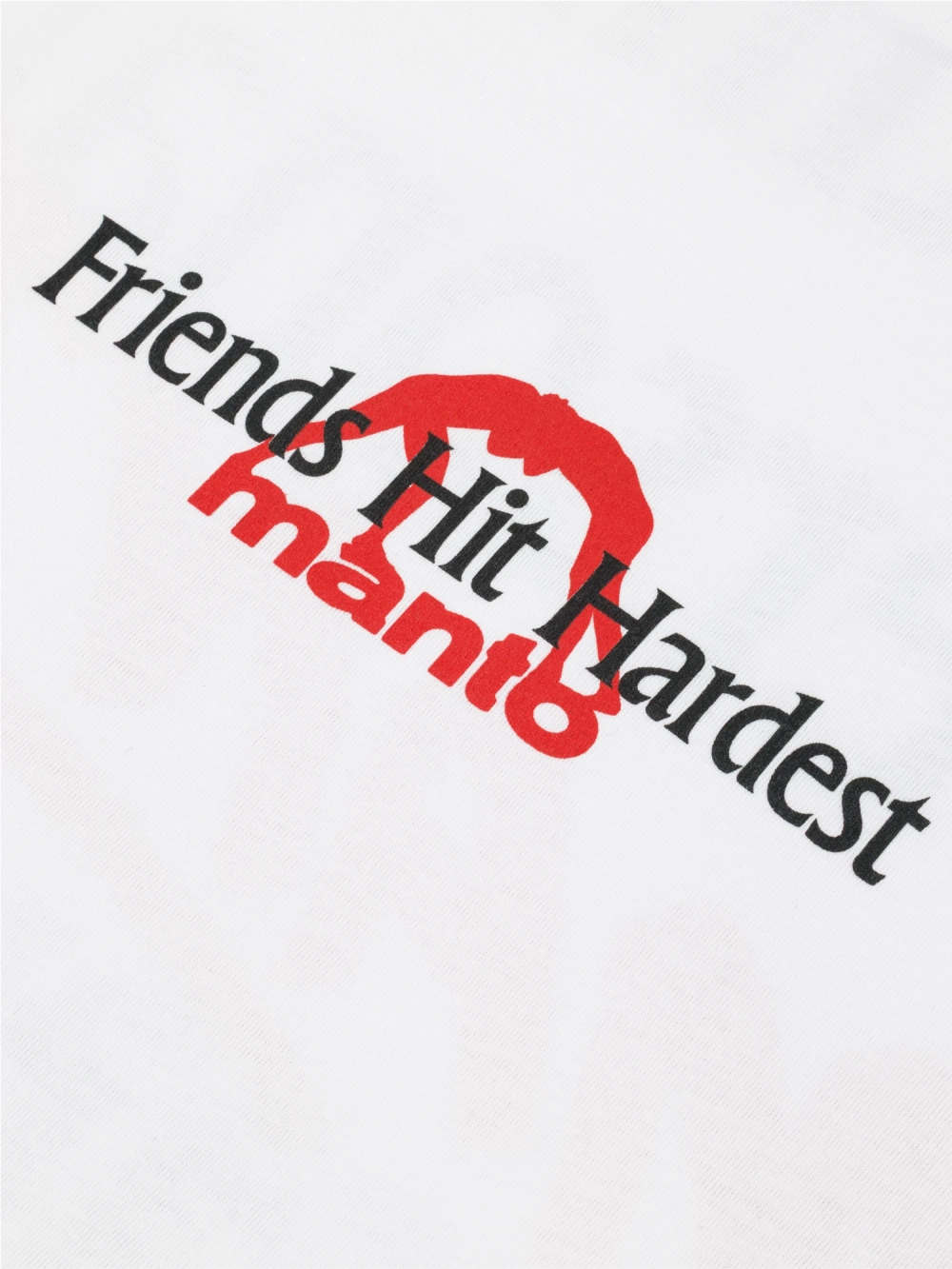 Футболка MANTO NOTHING PERSONAL - белая