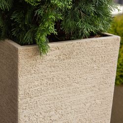 Кашпо BALCONY EROSIA YELLOW 40 х 20 х 20