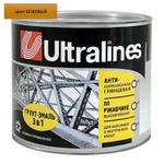 Эмаль-грунт по ржавчине 3в1  бежевая  1,8кг РАДУГА  Ultra Lines