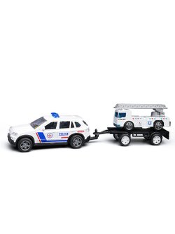 Игровая Машинка с прицепом служба полиции (BX-194)