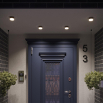 Уличный потолочный светодиодный светильник Novotech 359715 NT 12Вт 2700К\3200К\4000К 100-240В IP65