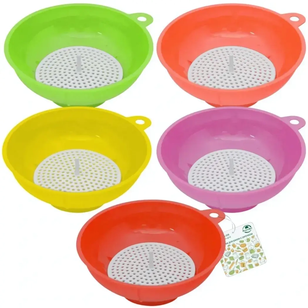 Воронка для банок с ситечком МГ76-159