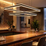 Citilux Дуэт CL719K211 LED Люстра подвесная с пультом Чёрная