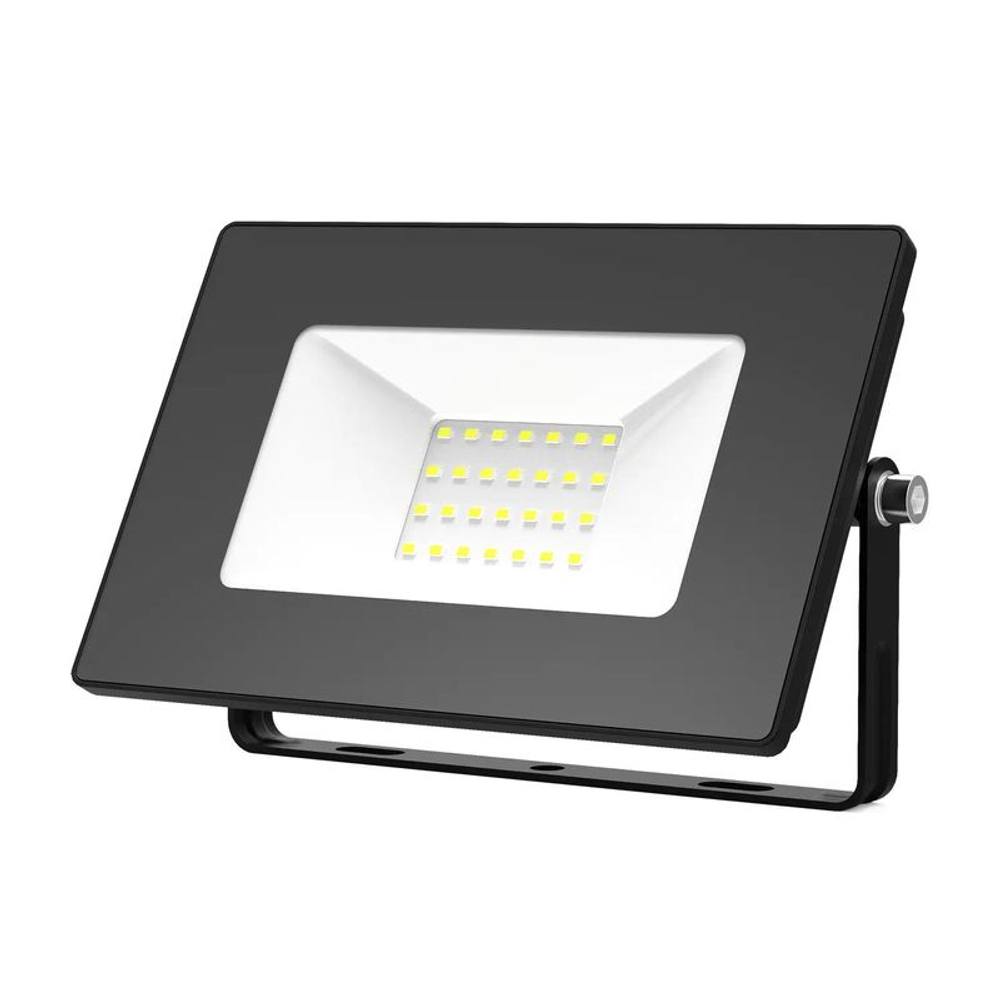 Прожектор светодиодный уличный 30Вт 6500К IP65 холодный белый свет Gauss
