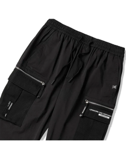 Брюки-джоггеры в стиле карго с жаккардовым рисунком