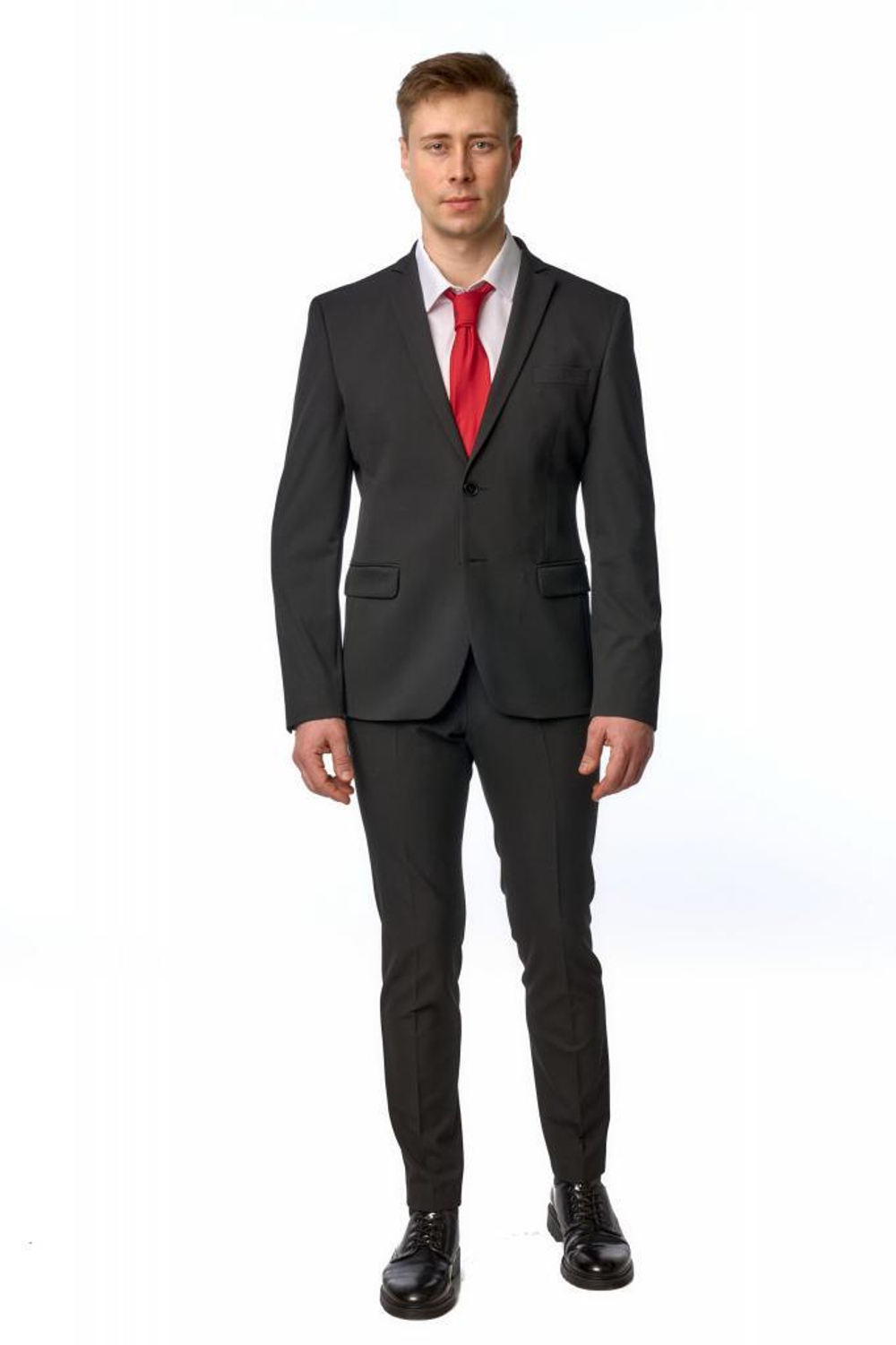 Костюм VAN CLIFF collection "Бермут блэк мульти" (ПХХ/75КБ)