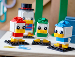 Конструктор LEGO BrickHeadz 40477 Скрудж Макдак, Билли, Вилли и Дилли
