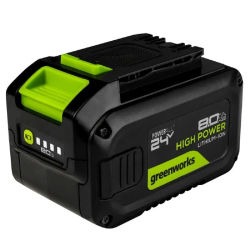 Аккумуляторный блок Greenworks G24HP8 High Power Аккумулятор, (24V, 8 А.ч) [2957907]