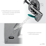 KRAFTOOL GRAND-53 тип 53 (A/10/JT21) 23GA(6-16мм)/13/300, алюминиевый рессорный степлер (3193)