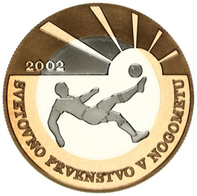 СЛОВЕНИЯ, 2002, 500 ТОЛАРОВ [БИМЕТАЛЛ]