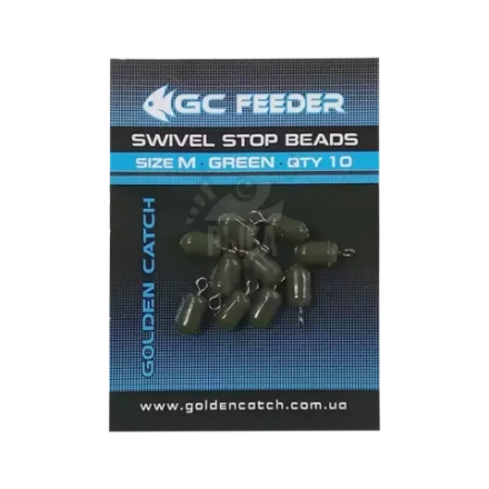 Отбойник стопор с вертлюгом GC Swivel Stop Beads M (10шт)