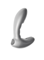 Серый стимулятор простаты с вибрацией Wonder Touch Grey