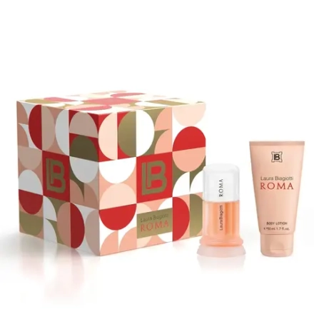 Унисекс парфюмерия Laura Biagiotti Roma Duftset GIFTSET GEOMETRIC