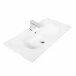 Тумба с раковиной BelBagno KRAFT 100 2C-SO/LOV-1000-LVB Rovere Galifax Bianco