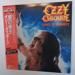 Винтажная виниловая пластинка Ozzy Osbourne Prince Of Darkness (Japan 1984)