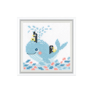 "Верхом на ките"-HX291  вышивка