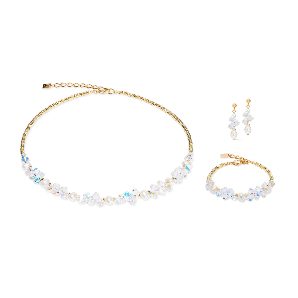 Колье Coeur de Lion Crystal-Gold 1136/10-1816