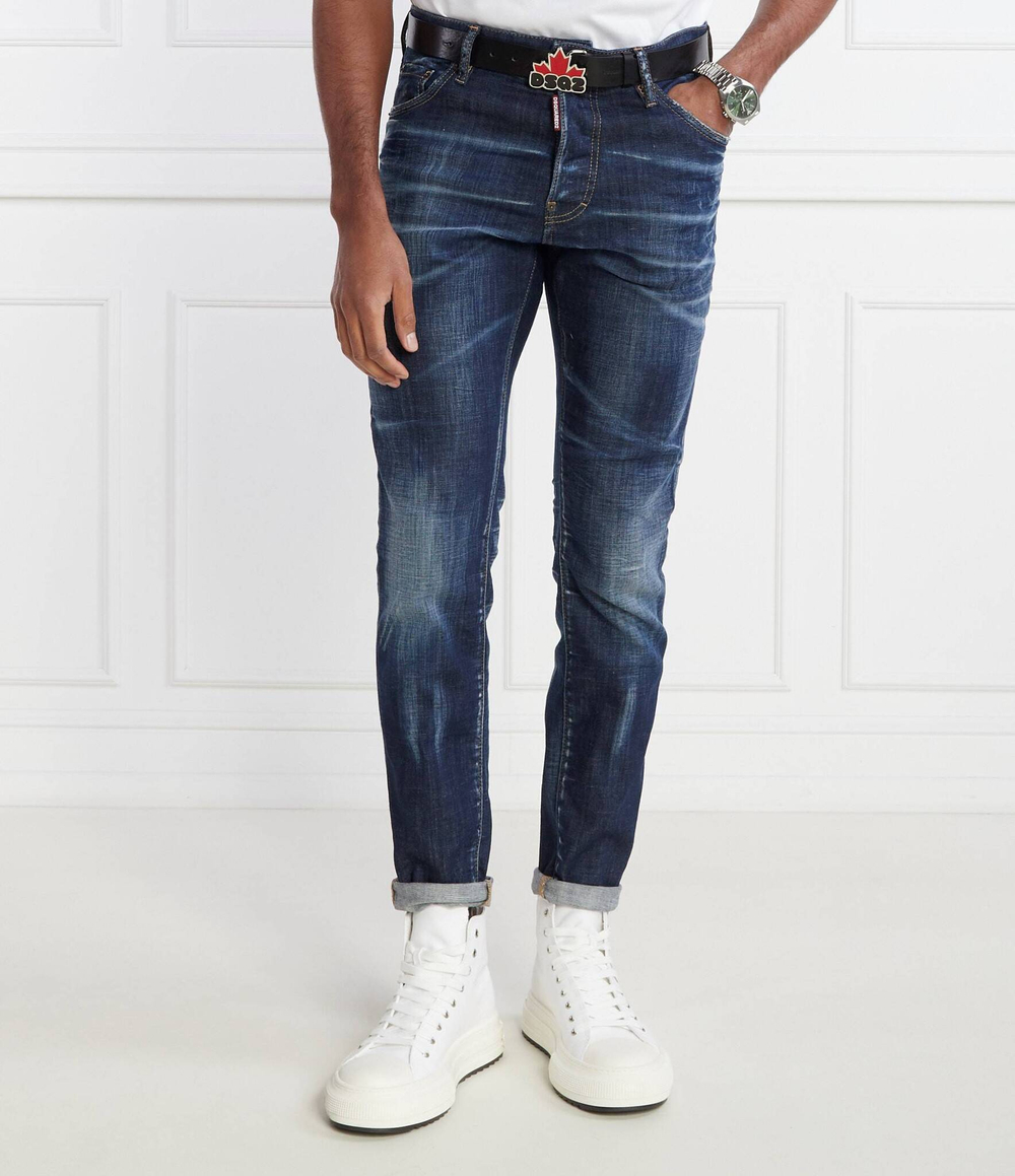 Джинсы DARK CLEAN WASH COOL GUY Dsquared2 - темно-синий(S74LB1315 S30342)