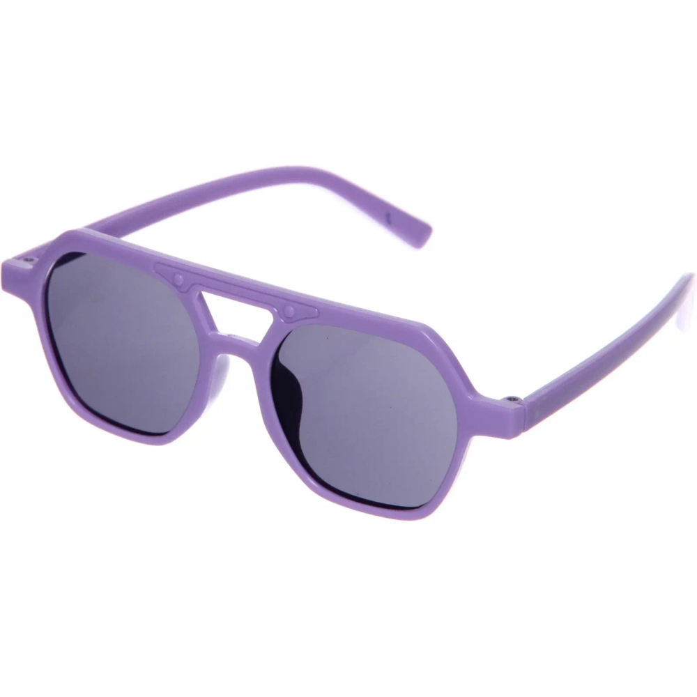 Очки солнцезащитные детские «ЛЕТОЗДЕСЬ», авиаторы, микс 6 цветов