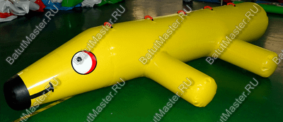 Элемент аквапарка «Жёлтая такса», 4,7×2,6×0,5 м