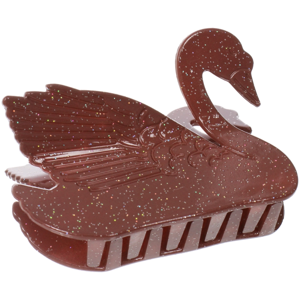 Заколка - краб для волос «AKS - VIENTO», микс 6 цветов, прямоугольник, 8*5,5см