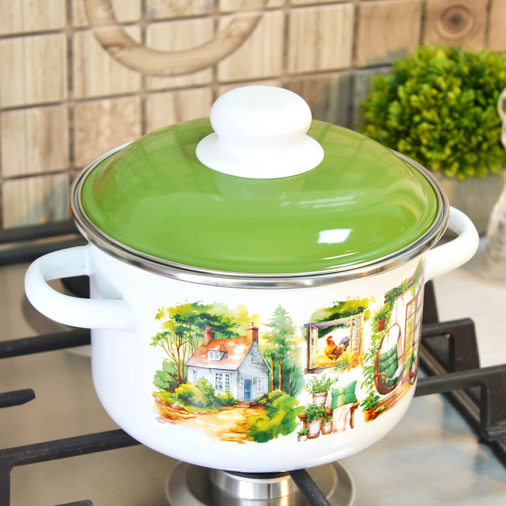 Кастрюля 2л "Лето на даче"