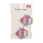 Зажимы для волос детские 2шт "БИСКВИТ" 564-119