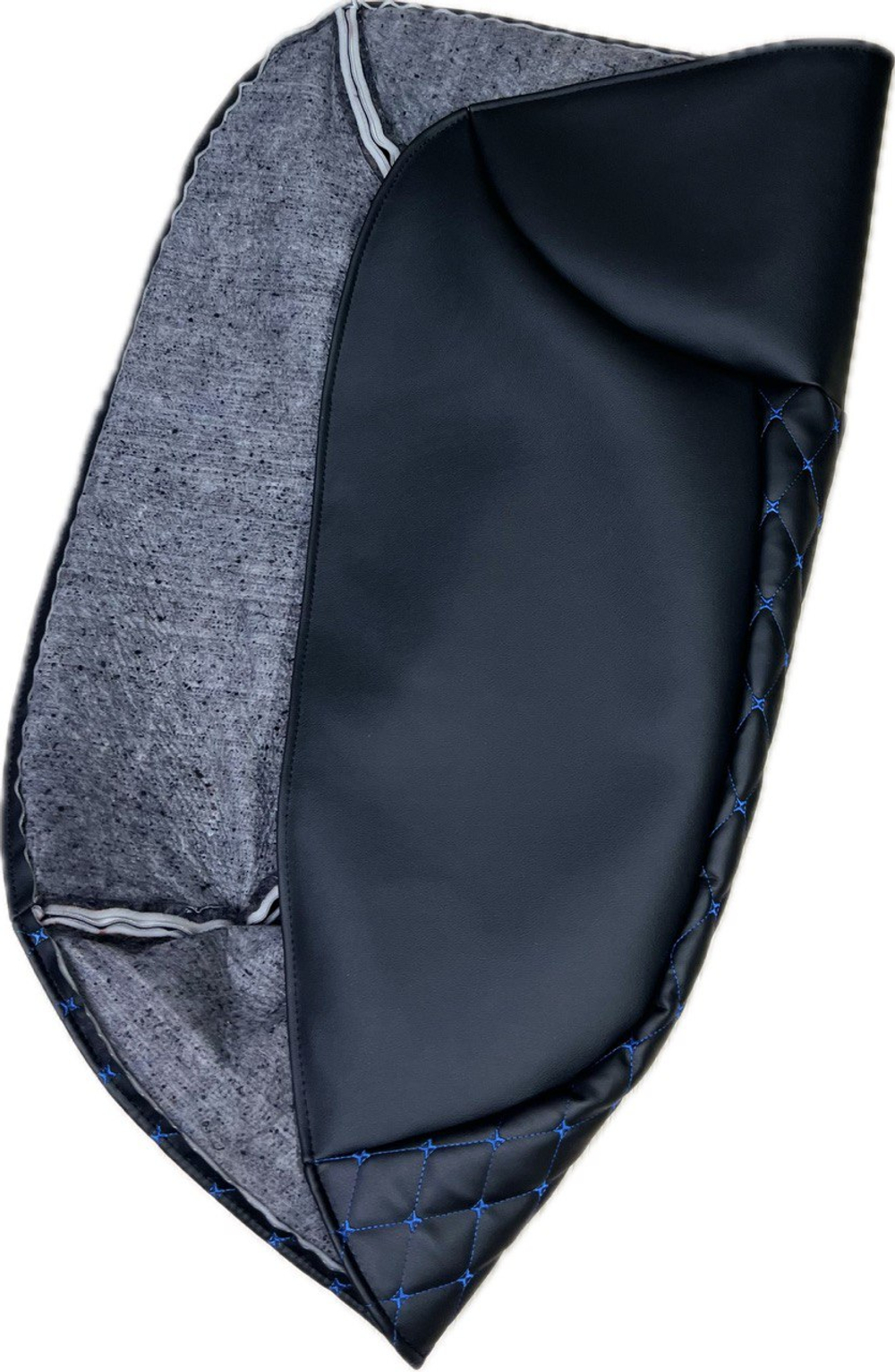 Утеплитель капота УАЗ 452, 2206, 3303 (синяя нить Бабочка)