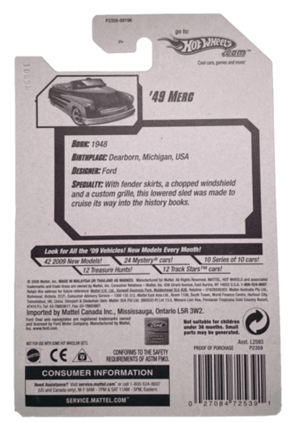 Hot Wheels Treasure Hunt '49 Merc (2009)