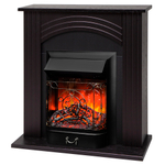 Каминокомплект Real Flame Hanna DN с очагом Majestic Lux Black (без пульта)