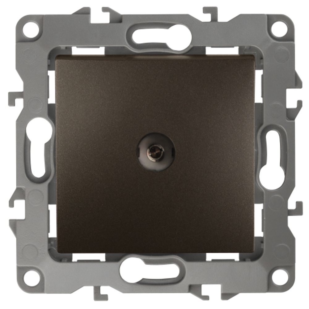 12-3101-13 ЭРА Розетка TV одиночная, IP20, Эра12, бронза