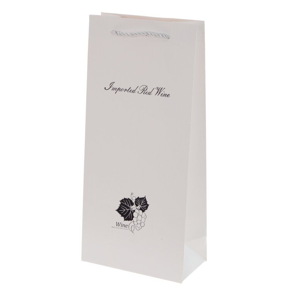 GAEM Пакет подарочный для бутылок (бумага 210г/м2, блок 12шт), L16 W8,5 H35 см, 2в.