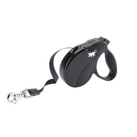 Рулетка Ferplast AMIGO MINI (лента) со сменной крышкой корпуса, черная 12х3х10